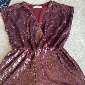 Sequin romper